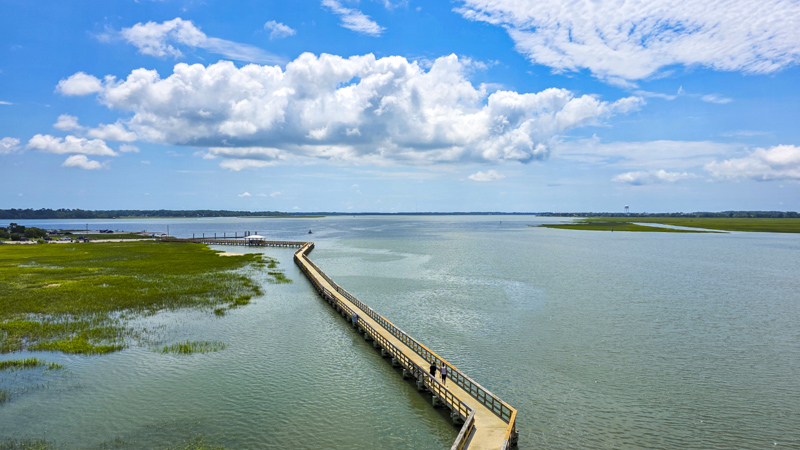 Vue de Port Royal Observation Tower