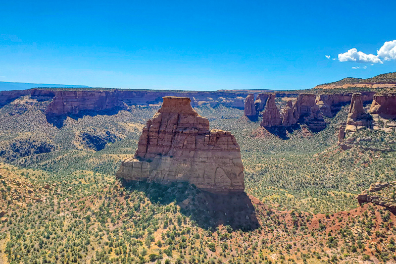 Independence Monument, vu de Otto's Trail