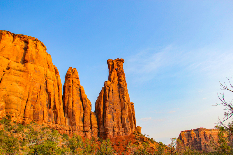 Kissing Couple, vu de Upper Monument Canyon Trail