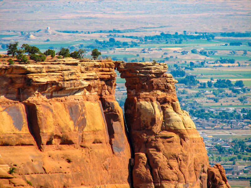 Window Rock, vu de Otto's Trail