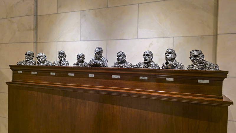 The Warren Court Sculpture