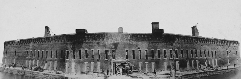 Fort Sumter le 14 avril 1861