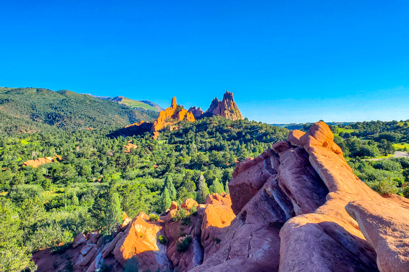 Garden of the Gods, vu de High Point Overlook