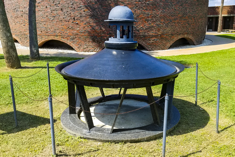Lanterne d'origine de Cockspur Island Lighthouse