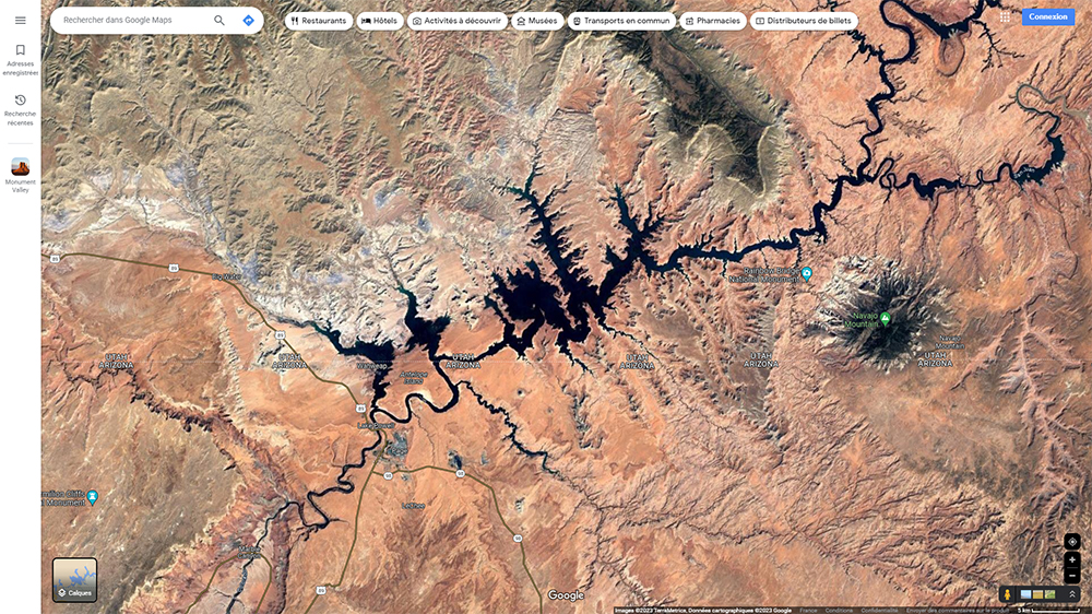 Changement de fond de carte sur Google Maps