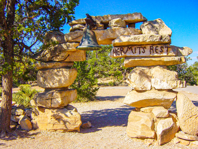 Hermits Rest Arch and Bell