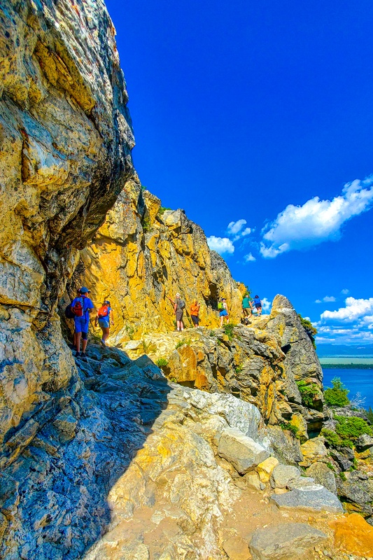 Montée vers Inspiration Point