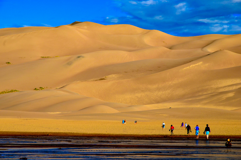 Au pied des dunes