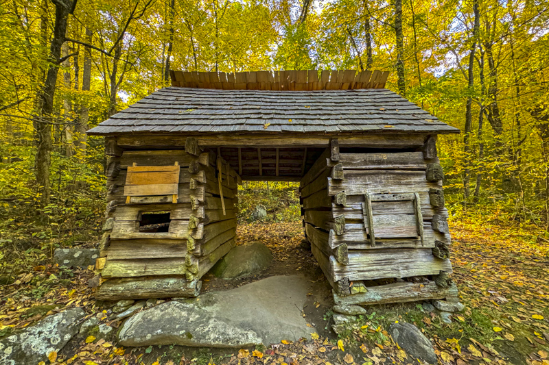 Ephraim Bales Corn Crib