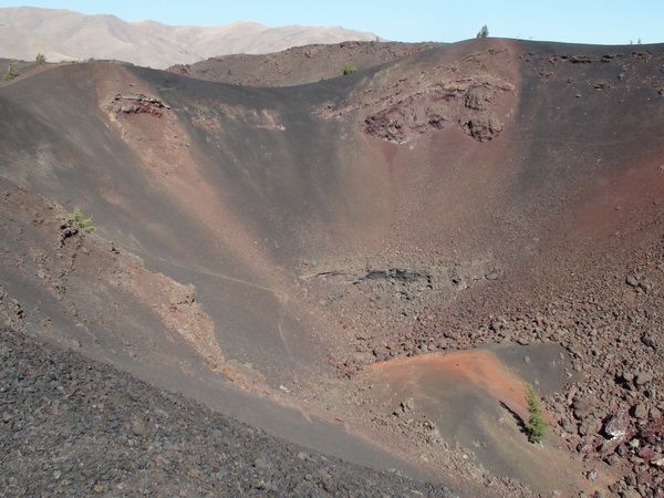 L'intérieur de Big Crater