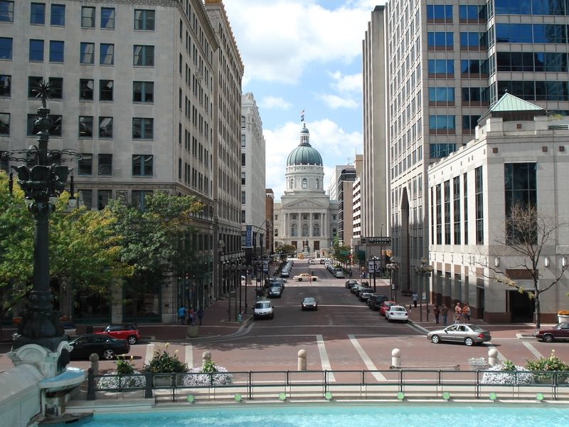 Le Capitole d'Indianapolis