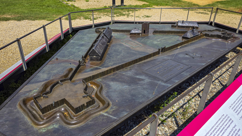 Maquette de James Fort