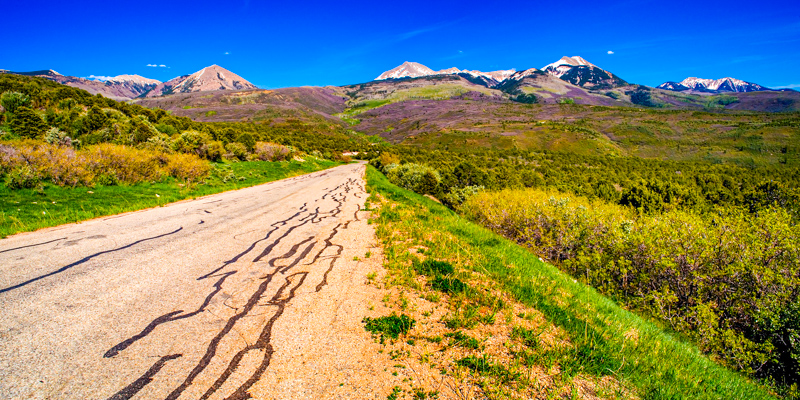 La Sal Mountain Loop Road