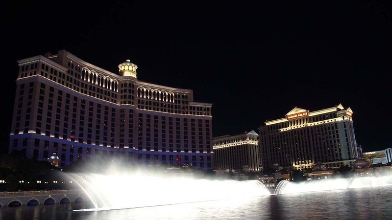 Les fontaines du Bellagio