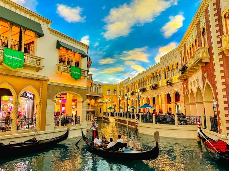 Gondole au Venetian