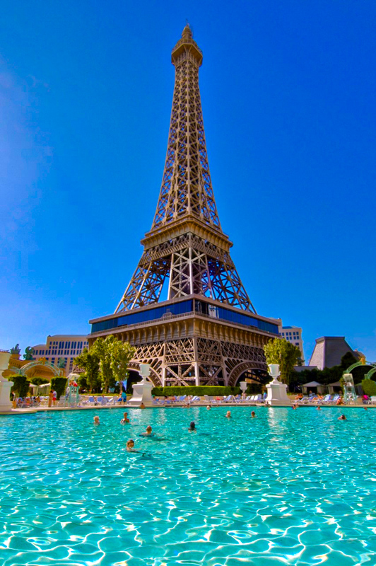 Piscine du Paris Las Vegas Hotel