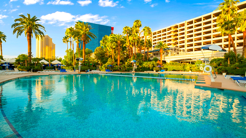 Piscine du Horseshoe Las Vegas