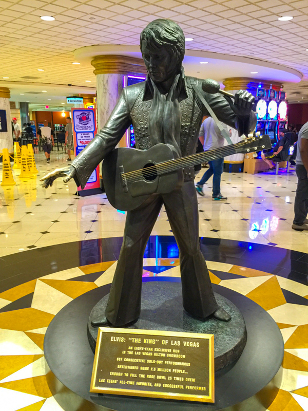 Statue d'Elvis Presley
