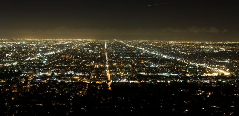 Griffith Observatory, vue Los Angeles