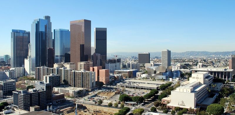 Downtown, vu de City Hall Observation Deck