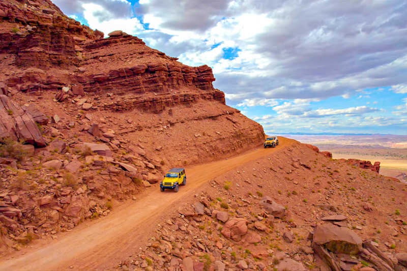 Pistes en 4x4 autour de Moab