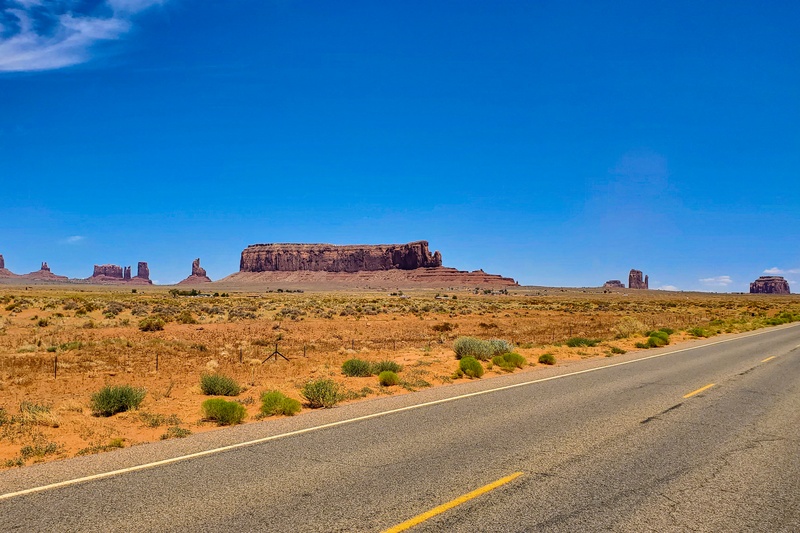 Entrée de Monument Valley