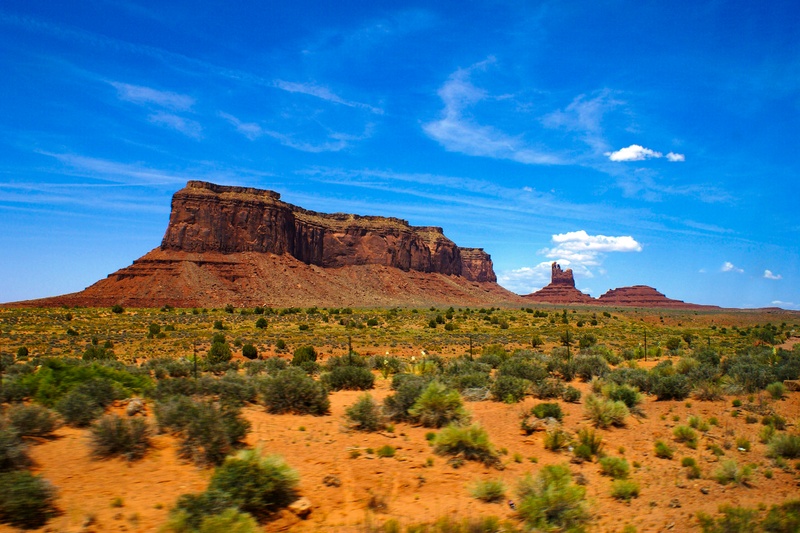 Eagle Mesa, le long de l'US163