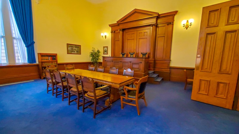 Ancienne salle de la Cour Supr&ecirc;me