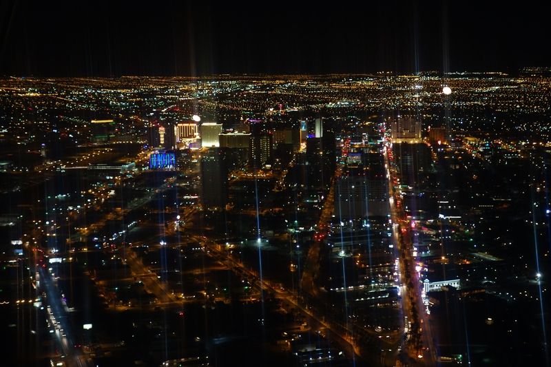 Vue d'en haut du Stratosphere