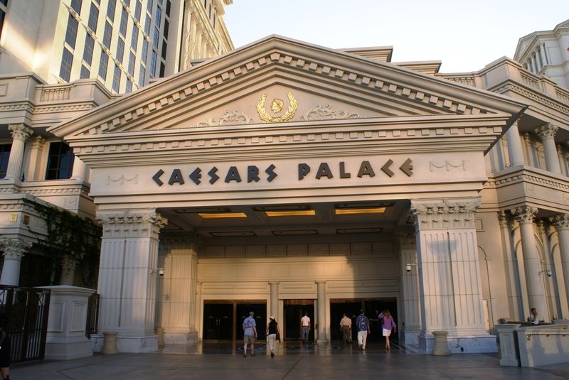 Entrée du Caesars Palace