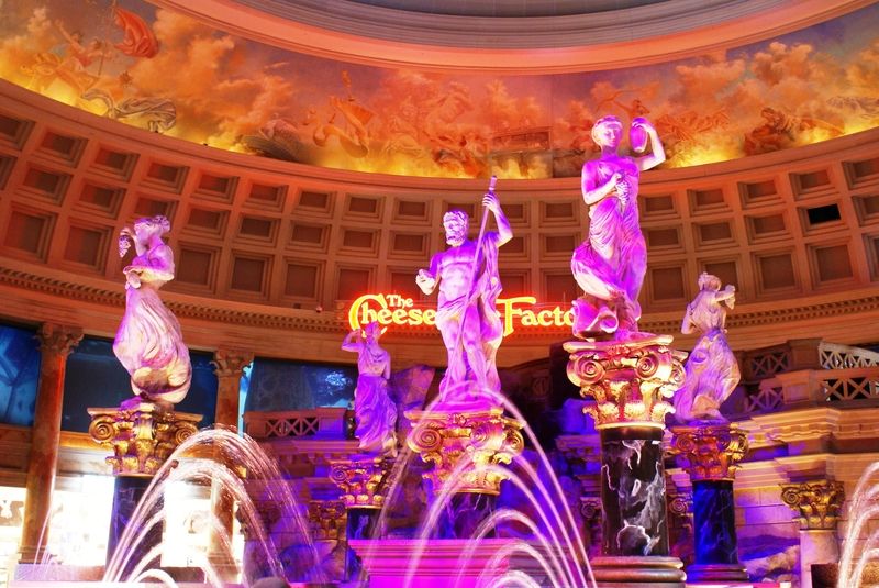 Spectacle des statues au Caesars Palace