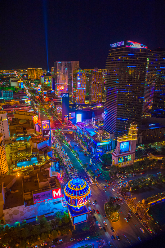 Vue depuis Eiffel Tower Observation Deck