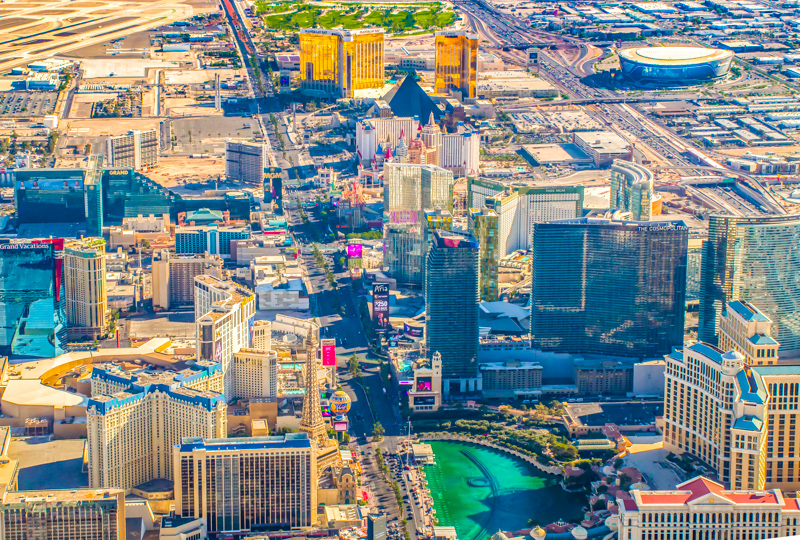 Survol de Las Vegas