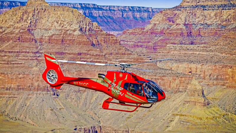 Survol du Grand Canyon