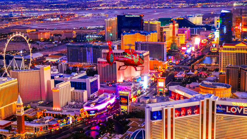 Survol de Las Vegas