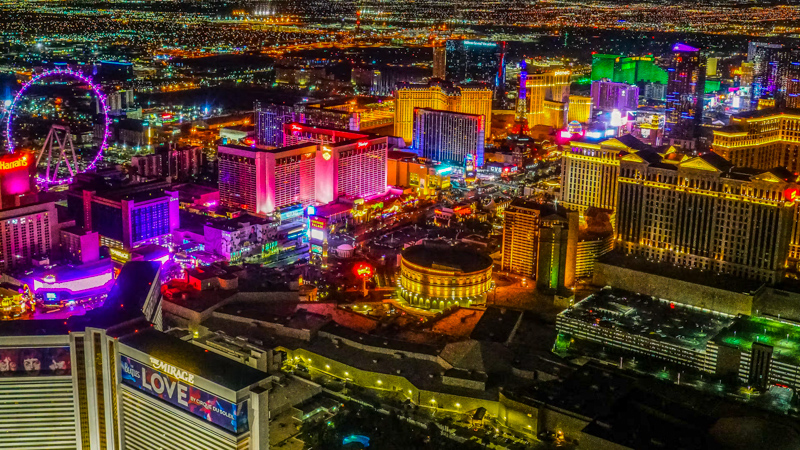 Survol de Las Vegas