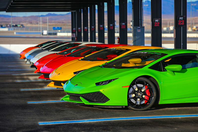 Piloter une voiture de sport à Las Vegas