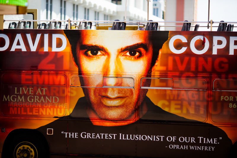 Spectacle de magie à Las Vegas