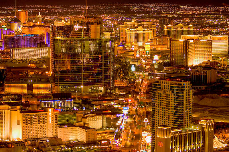Vue de The STRAT Observation Deck
