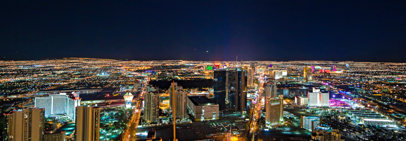 Vue de The STRAT Observation Deck