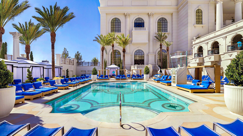 Piscine du Caesars Palace