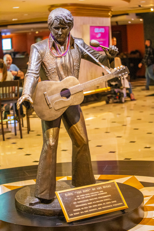Statue d'Elvis Presley