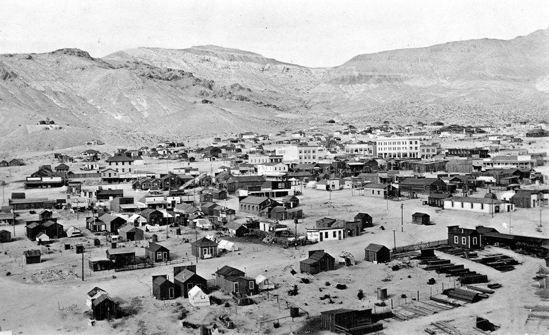Rhyolite en 1909