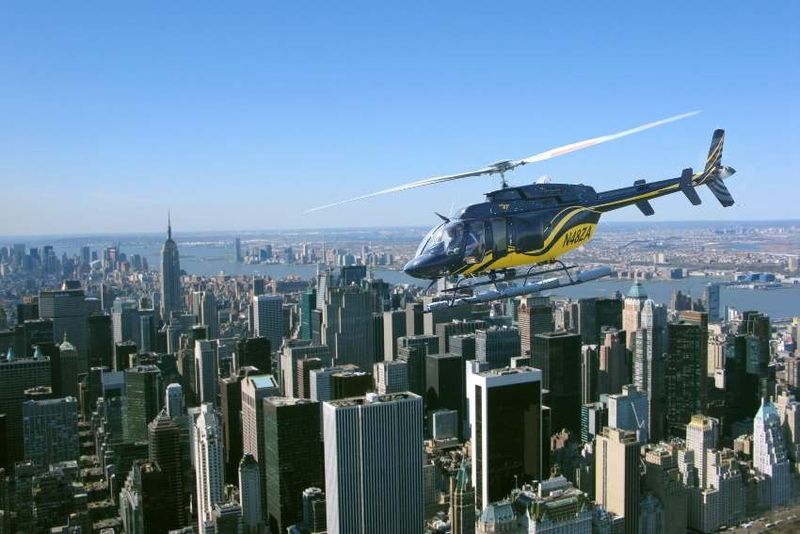 Survol de New York en h&eacute;licopt&egrave;re