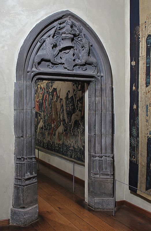 Unicorn Doorway, Metropolitan Museum of Art : The Cloisters