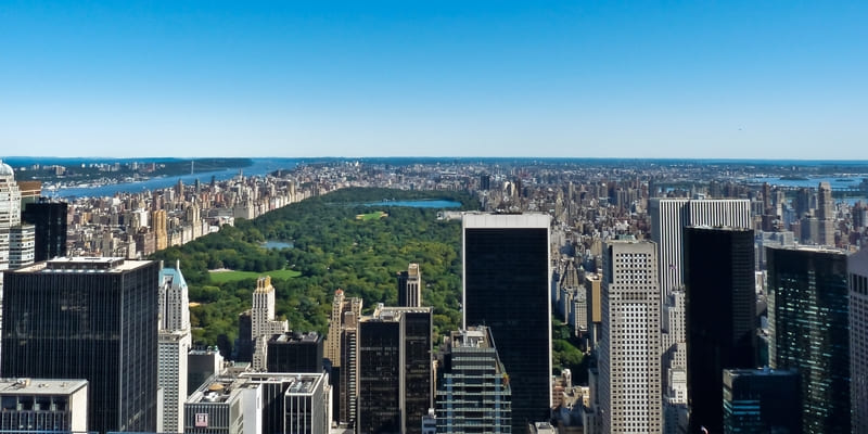 Vue de Top of the Rock
