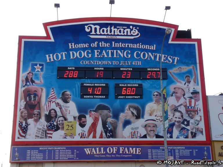 Contest de Hot Dog Coney Island