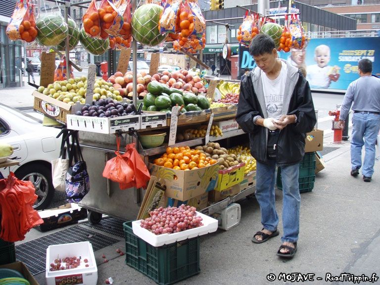 Marchand à Chinatown