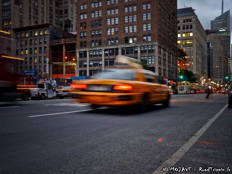 Taxi sur 8th Avenue
