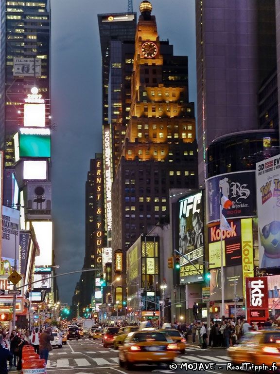 Traffic Time Square